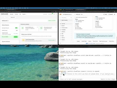 Preview of From browser task to shipped site.